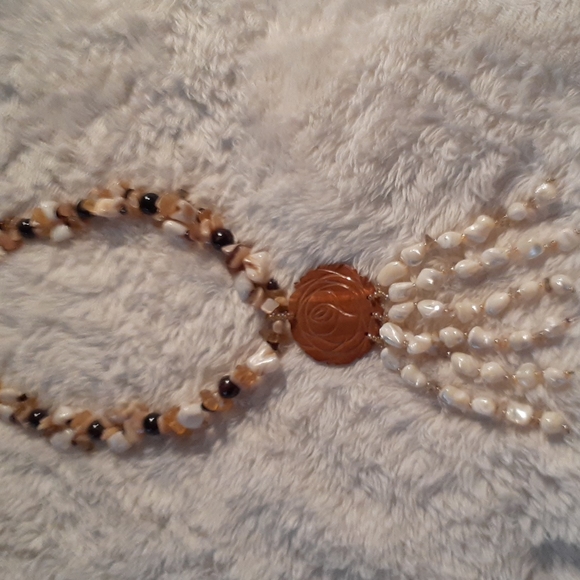 Brazilian citrine gemstone necklace, so unique. - Picture 4 of 5